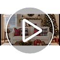 Christmas Khaki Scottish Check Pillow Covers 18x18 Plush Set of 2 - Holiday Home Decor