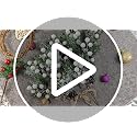 Artificial Christmas Pine Picks with Berries, Cones & Snow - 20pcs 8 Inch Decor
