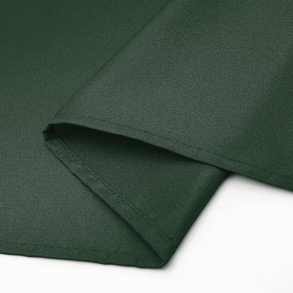 Hunter Green 60x84 Inch Tablecloth - Wrinkle-Resistant Polyester For Indoor & Outdoor Events (Variation: Hunter Green+60" x 84" Rectangular)