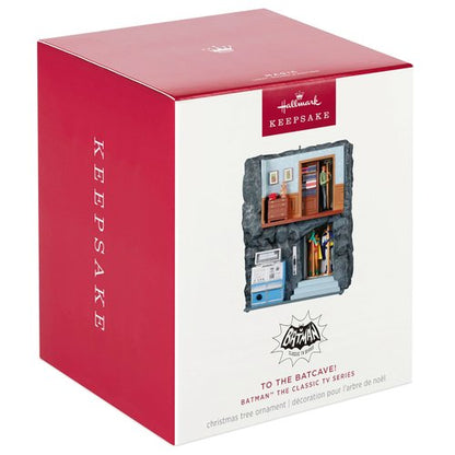 Hallmark Keepsake Christmas Ornament, Batman The Classic TV Series To the Batcave! With Light, Sound and Motion, Super Hero Gifts