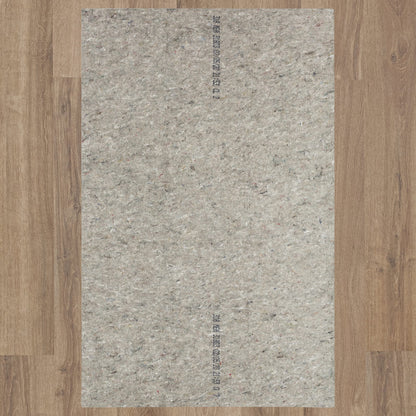 Mohawk Home Non Slip Rug Pad 8' x 10' - 1/4" Thick Felt + Latex Rubber Gripper - Dual Surface Cushion for Hardwood, Carpet, Tile Floors, Made in USA