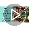Bee Merry Christmas Ornament - Cute Honey Bee Decor for Holiday Tree