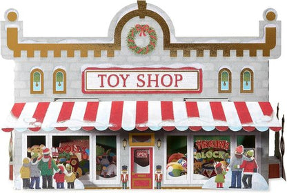 American Greetings Christmas Decoration - Magic Moments Toy Shop Design | Festive Holiday Decor
