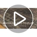 Terracotta Taupe 2x6 Hallway Runner Rug Farmhouse Rustic Boho Non-Slip