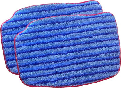 McCulloch MC1385 Deluxe Canister Steam Cleaner - 23 Accessories & Replacement Mop Pads (2-Pack)