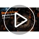 Halloween 3D Skeleton Vortex Rug - Soft Non-Slip Optical Illusion Carpet, Style 2, 24in