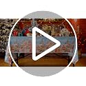 Tiamon 3 Pack Gingerbread Man Tablecloths - Christmas Plastic Table Covers