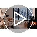Wood Stove Fan with 12 Blades Dual Motor Heat Powered Fireplace Fan