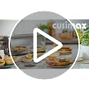 CUSIMAX 4-Slice Toaster with Long Slots - Silver, Sourdough & Bagel Settings