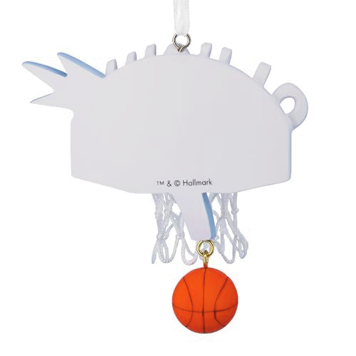 Basketball Christmas Ornament - Swish Action Design, Hallmark