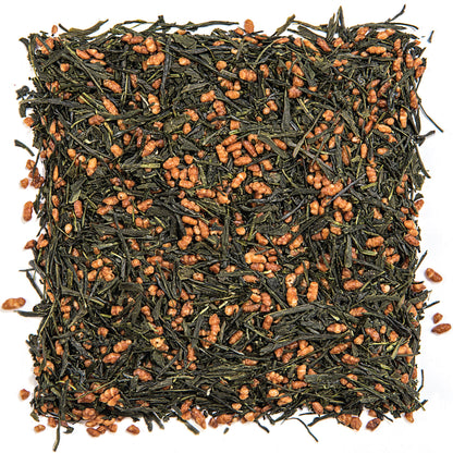 Tealyra - Gen Mai Cha Supreme - Japanese Loose Leaf Tea - Genmaicha Green Tea with Brown Roasted Rice - Caffeine Level Low - 200g (7-ounce)