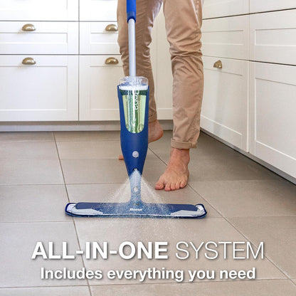 Bona Multi-Surface Floor Mop - Premium Spray Mop with Cleaner & Washable Microfiber Pad | Ideal for Stone, Tile, Laminate, Vinyl