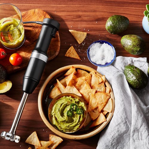 KitchenAid Hand Blender - Variable Speed Control for Perfect Blending | Matte Black Finish