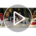 Christmas Snow Blanket with LED Lights - Warm White 94 x 24 Inch, Fake Snow for Holiday Decor