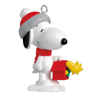 2026 Winter Fun with Snoopy Christmas Ornament - Mini Peanuts Holiday Decor