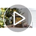 10.1-Inch Nativity Snow Globe Lantern with Music & Swirling Glitter - Christmas Decoration Gift