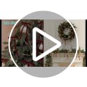 24 Pcs Burgundy Velvet Christmas Bows for Tree Wreath Gifts Holiday Decor