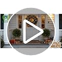 Artificial Cedar Topiary Balls 24.5 Inch Pack of 4 Outdoor Faux Trees