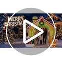 10FT Christmas Inflatable Gingerbread House Archway Outdoor Decoration