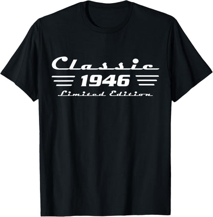 Regine Switzerland 80th Birthday T-Shirt - Classic Design for Men | Celebrate 80 Years in Style