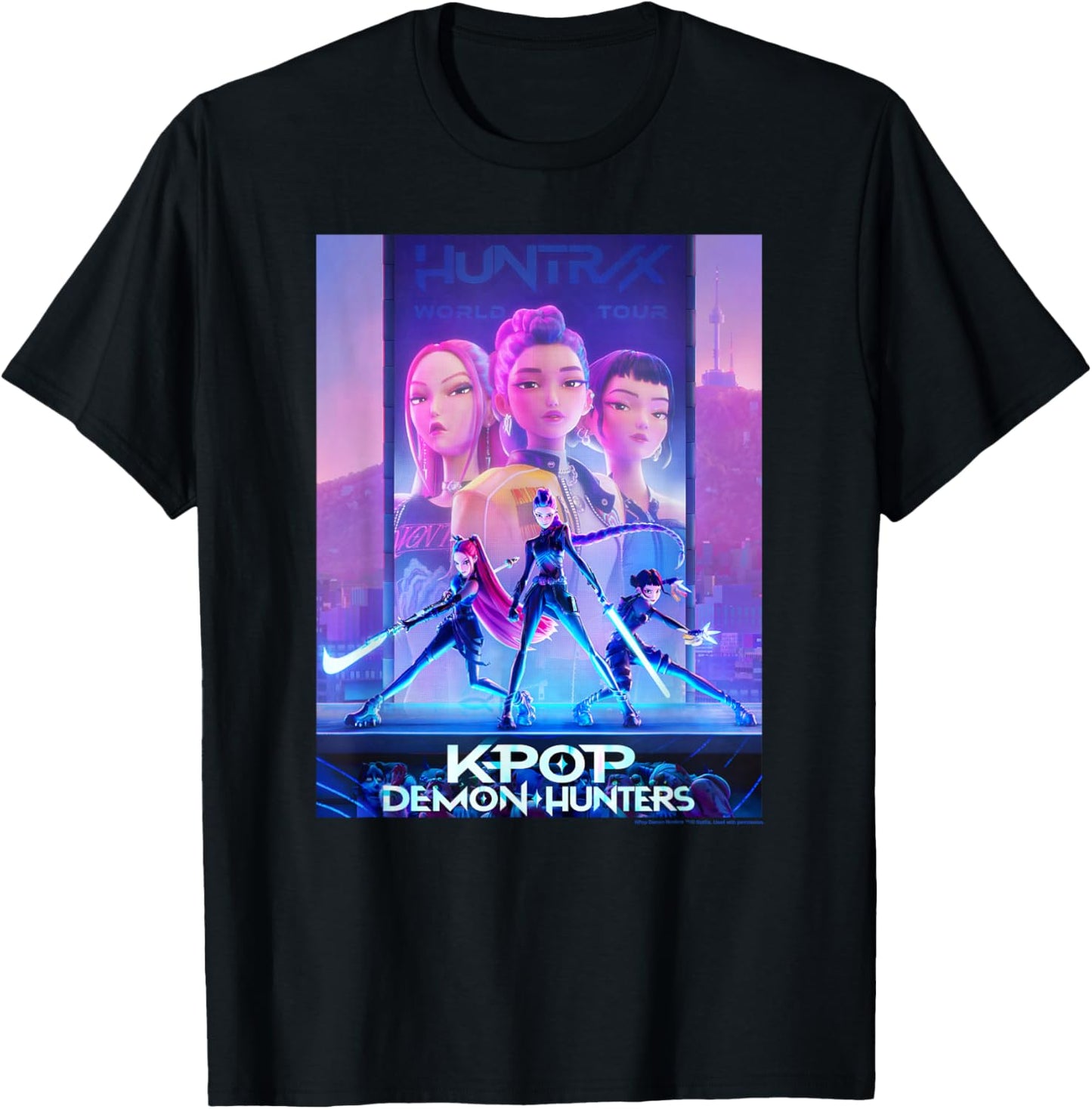 Regine Switzerland Kpop Demon Hunters T-Shirt - Stylish Graphic Tee for Fans | Unisex Fit