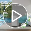 Manastin 35-Pint Smart WiFi Dehumidifier for Large Rooms - White