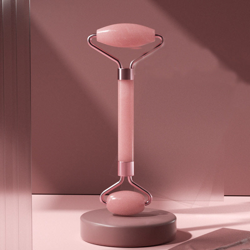 Pink Crystal Roller Massager