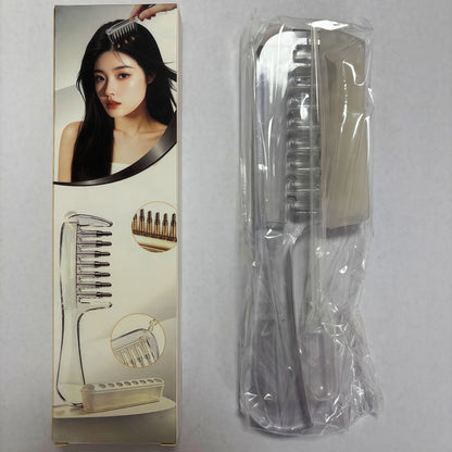 Red Light Electric Scalp Massager Comb with Essential Oil Applicator
