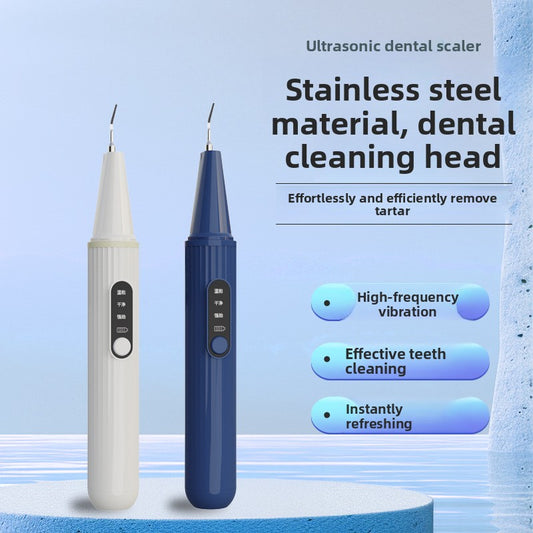 Ultrasonic Electric Tooth Cleaner Portable Dental Calculus Remover