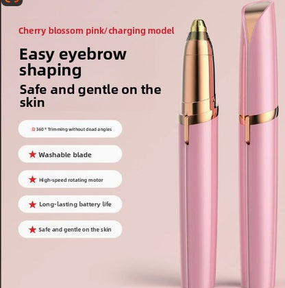 Electric eyebrow trimmer