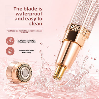 Multifunctional USB Rechargeable Facial Hair Trimmer
