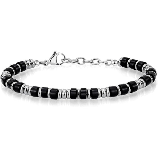 Natural Stone Bead Bracelet for Men