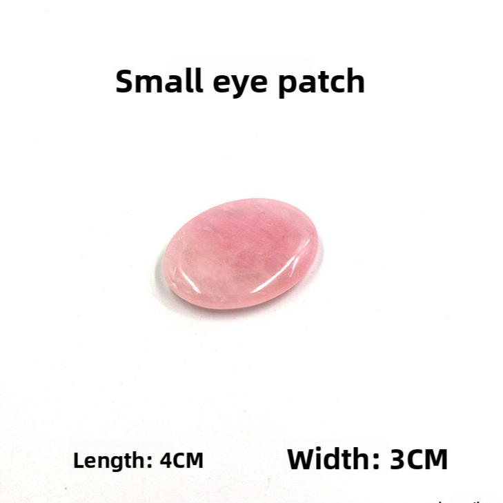 Rose Quartz Jade Facial Body Massage Scraping Stones