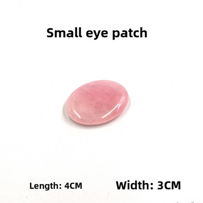 Rose Quartz Jade Facial Body Massage Scraping Stones