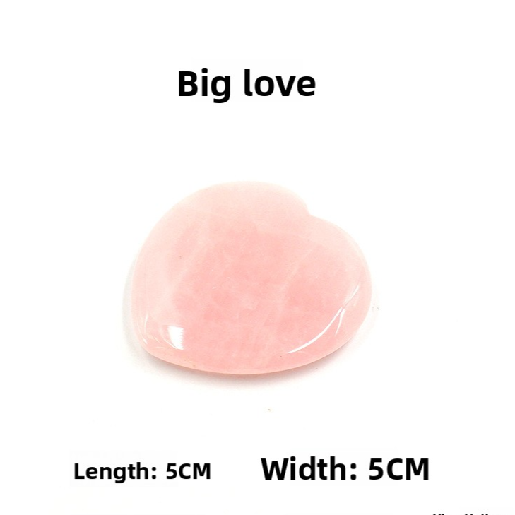 Rose Quartz Jade Facial Body Massage Scraping Stones