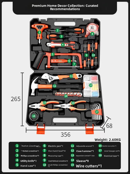 Daily household toolbox set